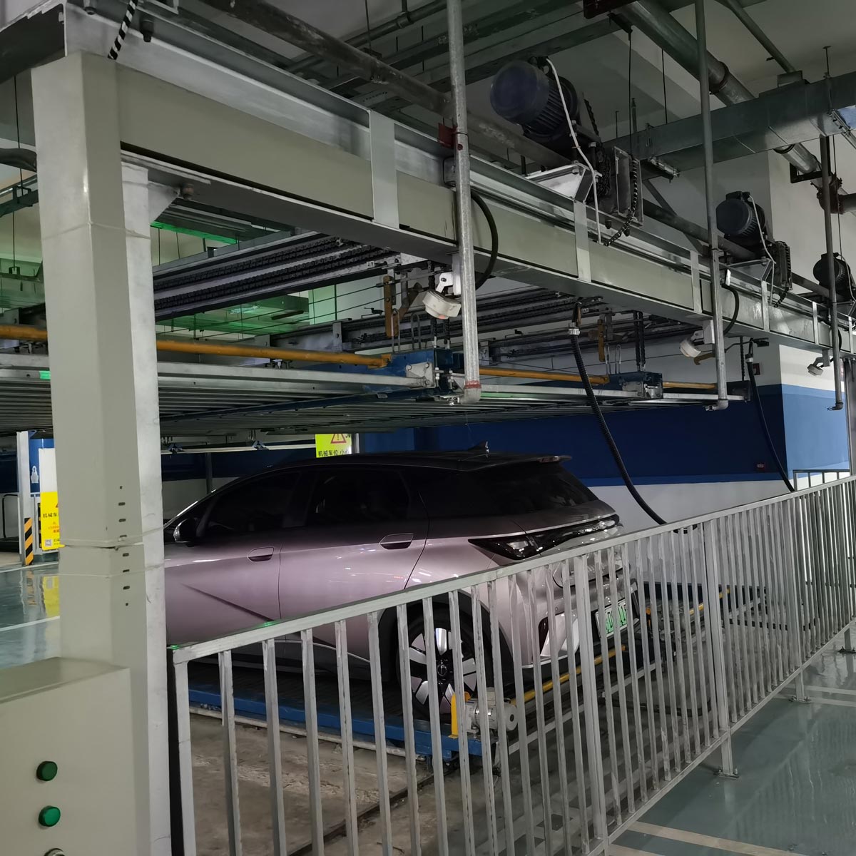 汉南四至六层PSH4-6升降横移机械式立体车库